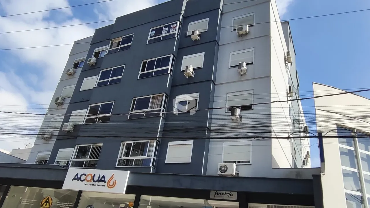 Fachada de um prédio residencial em Lajeado, Brasil.