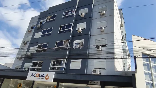 Fachada de um prédio residencial em Lajeado, Brasil.
