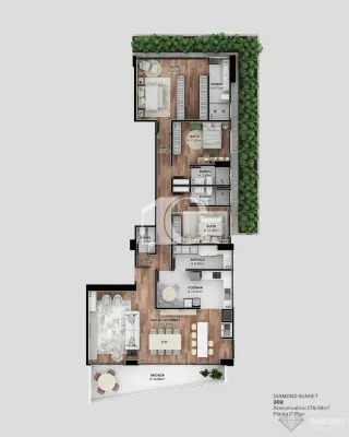 Apartamento com 3 dormitórios, foto 12