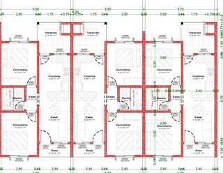Casa geminada com 2 dormitórios, foto 2