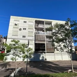 Fachada de um prédio residencial em Lajeado, Brasil.