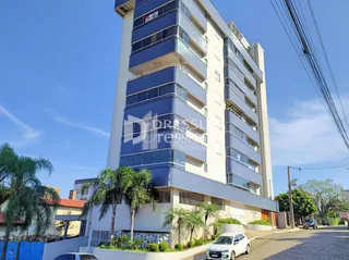 Fachada de um prédio residencial em Lajeado, Brasil.