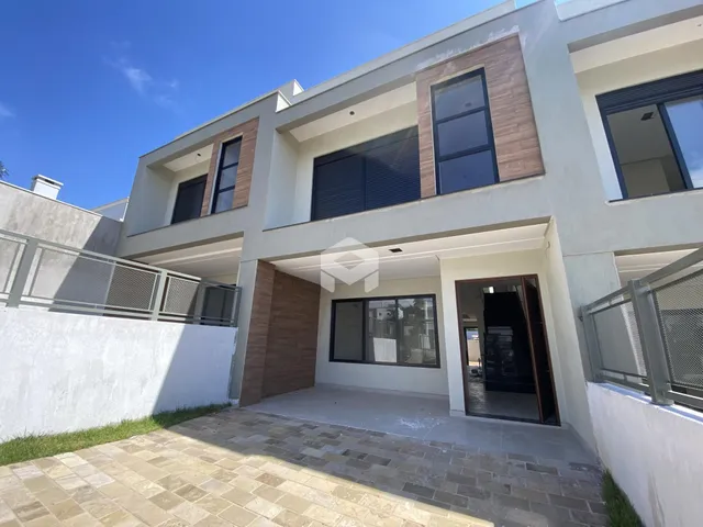 Fachada de uma residência em Lajeado, Brasil.