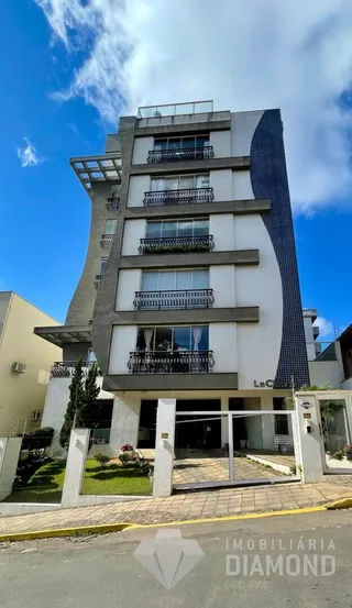 Fachada de um prédio residencial em Lajeado, Brasil.