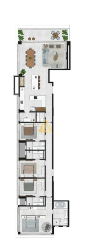Apartamento com 4 dormitórios, foto 21
