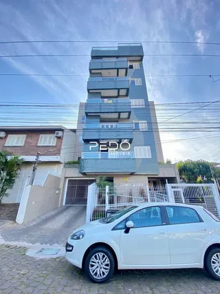 Fachada de um prédio residencial em Lajeado, Brasil.