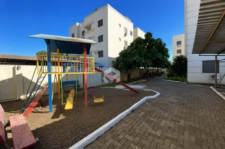 Vista externa do pátio e área de lazer de um imóvel em Lajeado.