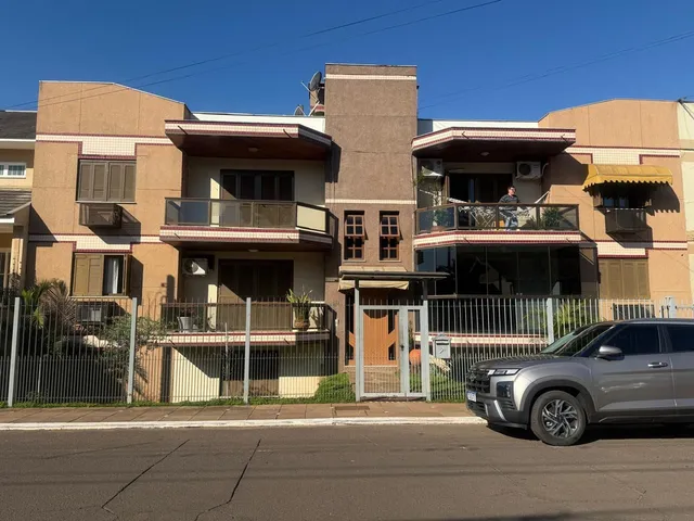 Fachada de um imóvel residencial em Lajeado, Brasil.