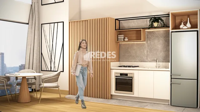 Apartamento com 1 dormitório, foto 2