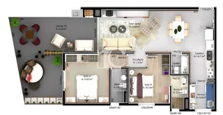 Apartamento com 2 dormitórios, foto 34