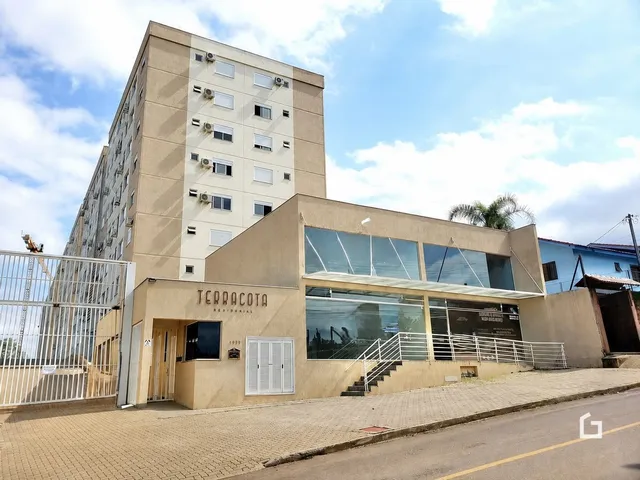 Fachada de um prédio residencial em Lajeado, Brasil.