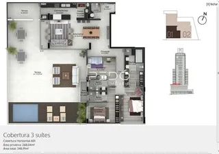 Apartamento com 3 dormitórios, foto 31