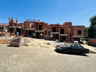fachada de uma residência em construção em Lajeado, Brasil.
