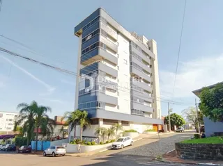 Fachada de um prédio residencial em Lajeado, Brasil.