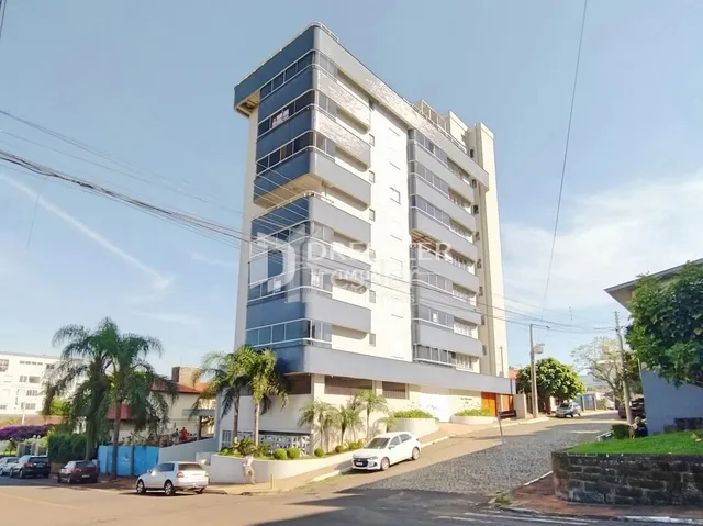 Fachada de um prédio residencial em Lajeado, Brasil.