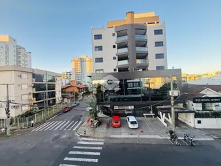 Fachada de um edifício residencial em Lajeado, Brasil.