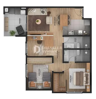 Apartamento com 3 dormitórios, foto 10
