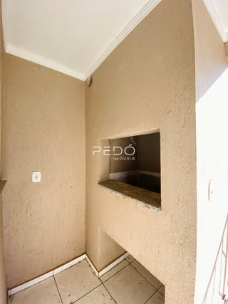 Foto da parede interna de uma residência em Lajeado, Brasil.