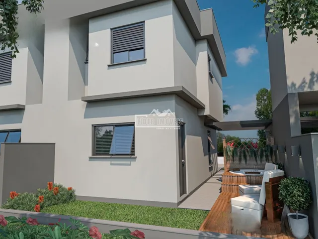 Fachada de um imóvel residencial em Lajeado, Brasil.