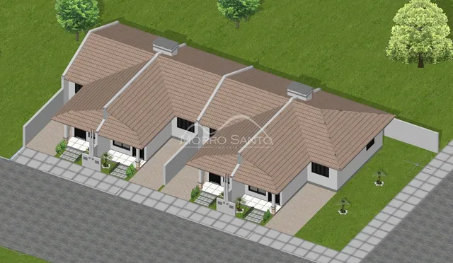 Casa geminada com 2 dormitórios, foto 3