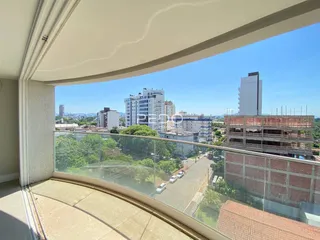 Vista da varanda de um imóvel em Lajeado, Brasil.