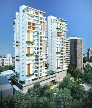 Fachada de um prédio residencial em Lajeado, Brasil.