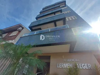 Fachada de um prédio residencial em Lajeado, Brasil.