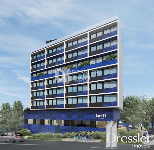 Fachada de um prédio residencial em Lajeado.