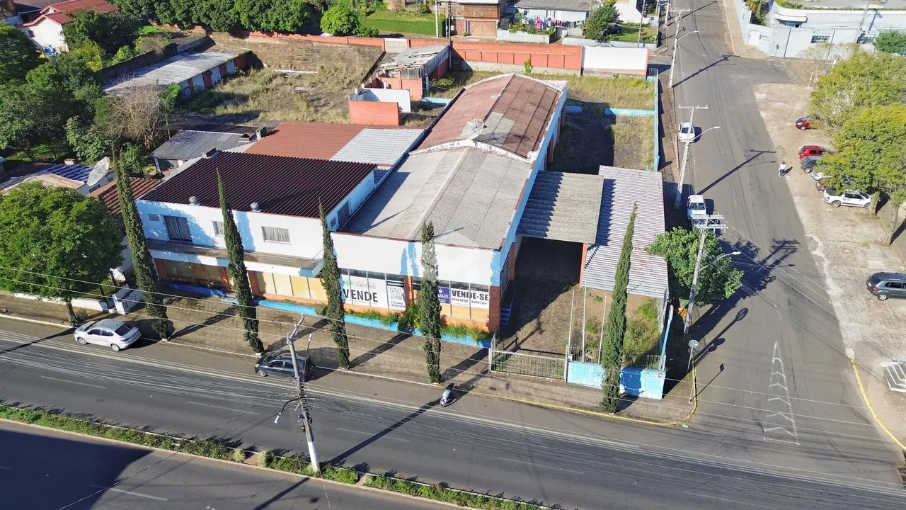Vista aérea da propriedade residencial em Lajeado, Brasil.