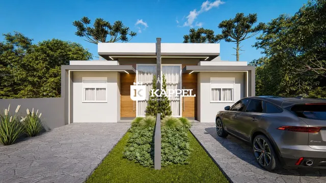 Casa geminada com 2 dormitórios
