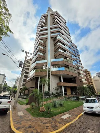 Fachada de um prédio residencial em Lajeado, Brasil.