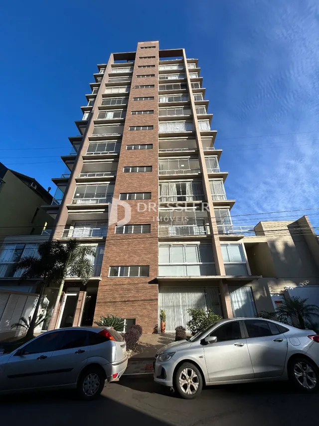 Fachada de um prédio residencial em Lajeado, Brasil.