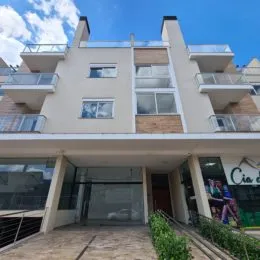 Fachada de um prédio residencial em Lajeado, Brasil.
