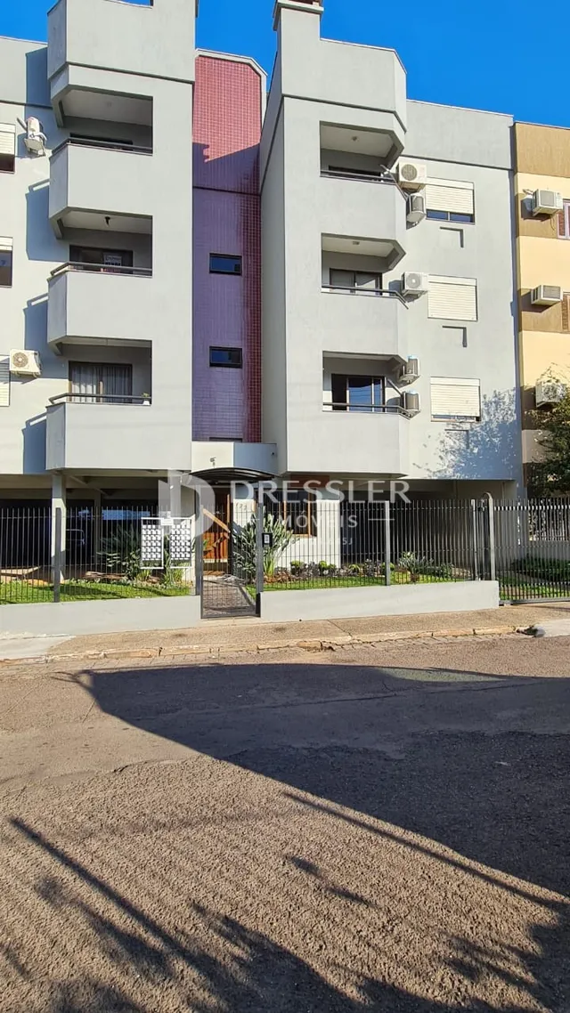 Fachada de um prédio residencial em Lajeado, Brasil.