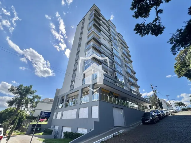 Fachada de um prédio residencial em Lajeado, Brasil.