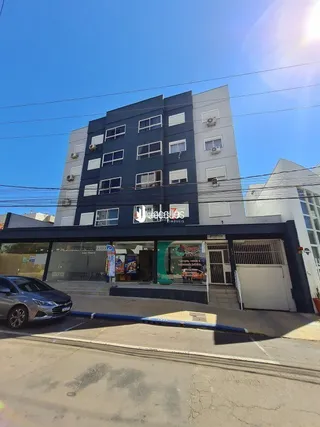 Fachada de um prédio residencial em Lajeado, Brasil.