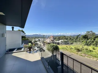 Vista da varanda de um imóvel em Lajeado, Brasil.