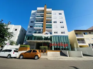 Fachada de um prédio residencial em Lajeado, Brasil.