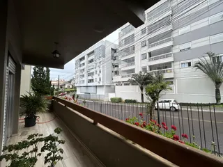Vista da varanda de um apartamento em Lajeado, Brasil.
