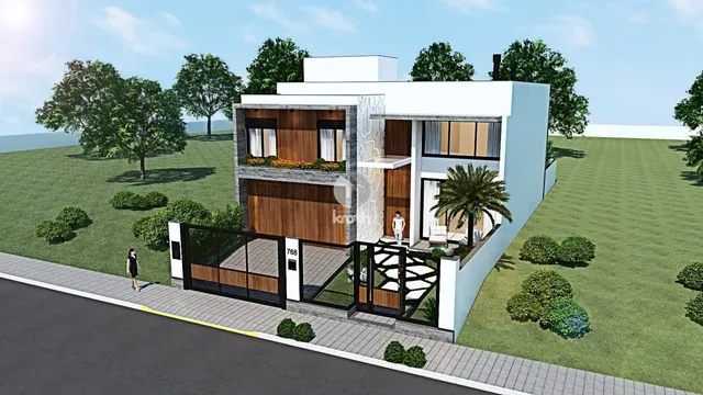 Casa com 4 dormitórios