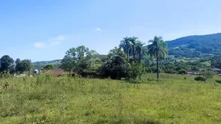 Vista panorâmica de uma paisagem de campo com vegetação e colinas ao fundo.