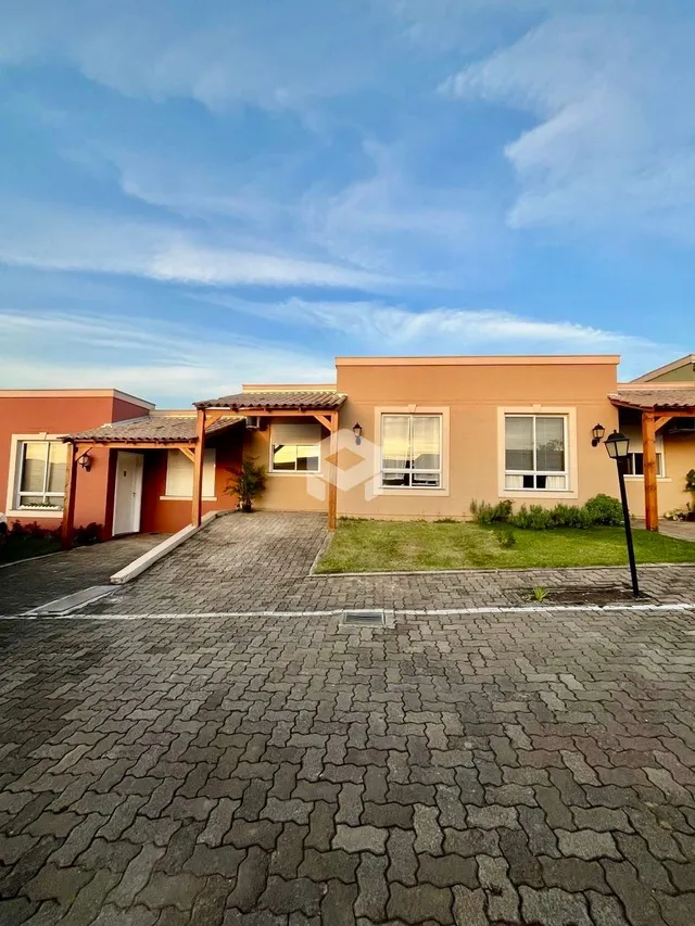 Fachada de uma residência em Lajeado, Brasil.