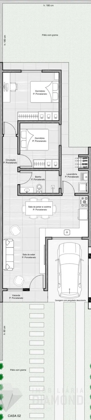 Casa geminada com 2 dormitórios, foto 4