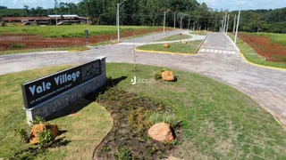 Vista da entrada de um empreendimento no Vale Village em Lajeado.