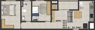 Apartamento com 2 dormitórios, foto 7