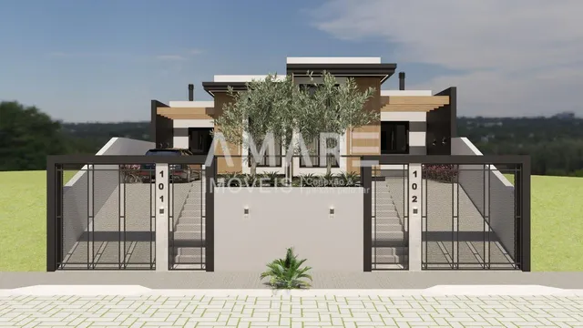 Casa geminada com 2 dormitórios