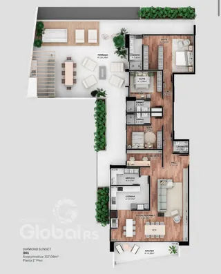 Apartamento com 3 dormitórios, foto 23