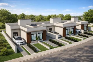 Casa geminada com 2 dormitórios, foto 2
