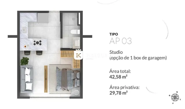 Apartamento com 3 dormitórios, foto 3