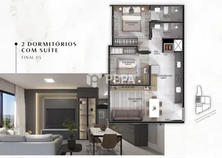 Apartamento com 2 dormitórios, foto 7